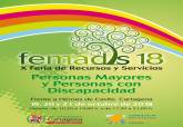 Cartel 'Feria de recursos y servicios para personas mayores y personas con discapacidad- Femadis 18' 