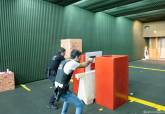 Curso en el manejo de armas de fuego para los polic�as locales en la Escuela de Seguridad P�blica del Ayuntamiento de Cartagena