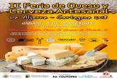 Cartel de la II Feria del queso y la cerveza artesanal de La Aljorra