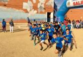 Alumnos de colegios de El Algar participan en la carrera solidaria 'Vuelta al cole por la leucemia'