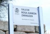 Nominación de la calle de Rosa Juaneda en el Campus de la Muralla del Mar