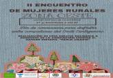 Cartel del II Encuentro de Mujeres Rurales zona oeste