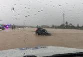 Carreteras cortadas por lluvias en el municipio