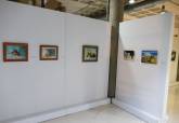  'Vistas al realismo I' del pintor Esteban Vicente se exhibe en el Luzzy
