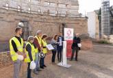 Visita de las excavaciones del Anfiteatro Romano (hallazgo de tres estancias de servicio)