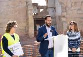 Visita de las excavaciones del Anfiteatro Romano (hallazgo de tres estancias de servicio)