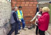 Visita a las obras del CEIP Luis Vives