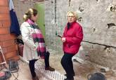 Visita a las obras del CEIP Luis Vives