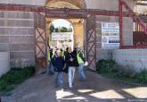 Primer d�a de visitas al Anfiteatro Romano 'Abierto por obras' 