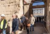 Primer d�a de visitas al Anfiteatro Romano 'Abierto por obras' 