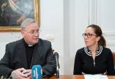 Firma convenio con el obispado para la restauracin Santa Mara de Gracia