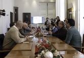 Reunión sobre la llegada del AVE a Cartagena