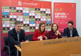 Presentacin del partido de ftbol de la Seleccin Absoluta Femenina contra Blgica