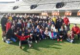 Alumnos del CEIP Mediterrneo visitan el Estadio Cartagonova