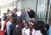Alumnos del CEIP Mediterrneo visitan el Estadio Cartagonova