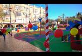 Inauguracin del Parque Infantil de Santa Ana