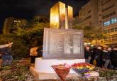 Inauguracin del monumentos a los cartageneros vctimas de los campos de concentracin nazis