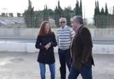 Visita de la alcaldesa a Canteras y La Vaguada