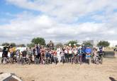 Visita a la terminacin de las obras del circuito de Trial Bici junto al POlgono de Los Camchos