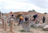 Visita a la terminacin de las obras del circuito de Trial Bici junto al POlgono de Los Camchos