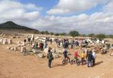 Visita a la terminacin de las obras del circuito de Trial Bici junto al POlgono de Los Camchos