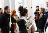 Un grupo de jvenes palestinos visitan el Palacio Consistorial
