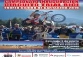 Cartel Campeonato 'Trofeo Ciudad de Cartagena' Circuito Trial Bici