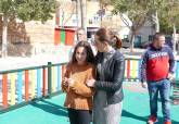 Inauguracin de parques infantiles en las plazas de Julios Escudero y la Marina de Santa Luca