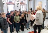 Visita alumnos noruegos Palacio Consistorial