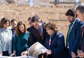 Visita de Pedro Snchez al Palacio Consistorial y el Anfiteatro Romano