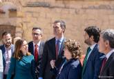 Visita de Pedro Snchez al Palacio Consistorial y el Anfiteatro Romano