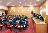 Entrega de diplomas a los nuevos voluntarios de Protecci�n Civil
