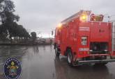 Incidencias de Bomberos de Cartagena durante la alerta naranja con motivo de la gota fr�a