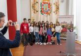 Rueda de prensa Ganadores Premios Mandarache y Hache 2019 con alumnos del IES Elcano