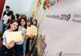 Rueda de prensa Ganadores Premios Mandarache y Hache 2019 con alumnos del IES Elcano