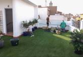 Espacio ecolgico en la terraza Casa Moreno sede de la ADLE