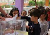 Votaciones de los presupuestos participativos en los diferentes centros educativos