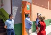 Nuevos desfibriladores en la plaza de San Francisco, Mercado de Santa Florentina y C�nit