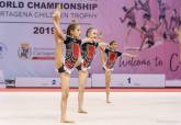 Trofeo Infantil de Gimnasia Esttica Ciudad de Cartagena en el Palacio de Deportes
