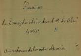 Documento del mes Archivo Municipal Cartagena mayo 2019