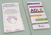 Firma del convenio ADLE y AJE para registrar patentes y marcas