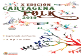 Cartel X edición del Festival Cartagena Folk