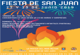 Cartel Fiestas de San Juan La Manga del Mar Menor 2019