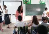Visita al colegio La Asomada para conocer el proyecto de revitalizacin del Mar Menor