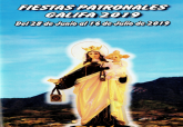 Cartel 2019 Fiestas Populares en honor a la Virgen del Carmen en Galifa 