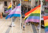 Banderas LGTBI y Trans en el Palacio Consistorial