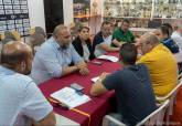 Reunión de la vicealcaldesa con la federación de peñas para apoyar la celebración del congreso nacional en Cartagena