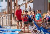 Visita concejala Educacin Talleres del Mar Escuelas de Verano