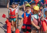 Visita concejala Educacin Talleres del Mar Escuelas de Verano