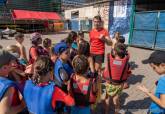 Visita concejala Educación Talleres del Mar Escuelas de Verano